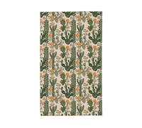 Stampa di cactus verdi per esterni, decorativa, per tutte le stagioni, modello su un solo lato, per cortile, portico, patio