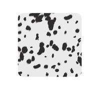 Stampa di cane dalmata a pois neri, adesivi magnetici per frigorifero in acrilico, magneti per lavagna bianca per la decorazione di mobili e cucine,Piazza