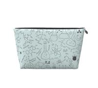 Stampa di chimica stampata, Borsa da toilette Borsa per trucco Borsa per cosmetici Borsa da toilette da viaggio portatile
