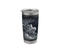 Stampa di Gustave Dore La visione della morte Bicchiere termico in acciaio inox doppia parete