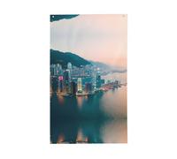 Stampa di Hong Kong per esterni con bandiera decorativa per tutte le stagioni modello su un solo lato cortile portico patio