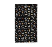 Stampa di impronte di zampe di cane per esterni, decorativa, per tutte le stagioni, motivo su un lato, per cortile, portico e patio