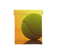 Stampa di pallina da tennis, Spremere il portafoglio superiore da donna Borsa portaoggetti Piccola portamonete Portamonete
