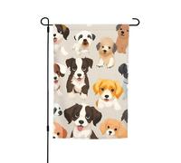 Stampa di razza canina 30,5 x 45,7 cm portico tutte le stagioni bandiere all'aperto decorazione cortile bandiera patio decorazione cortile