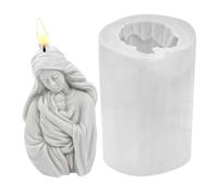 Stampa di religiose - Statua della Santa Vergine e dei bambini | Stampo originale per produzione di | Design dettagliato Sculpturale unico | Accessorio creativo Idea regalo Crafts Fest