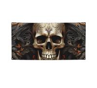 Stampa di teschi banner per interni ed esterni bandiera per feste e cartelli poster personalizzati sfondo fotografico sfondo per affari, laurea, matrimonio, eventi, decorazione, medio