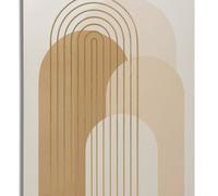 Mauro Ferretti Stampa Dipinta Shine -B- Telaio in Legno Multicolor 120x80x3