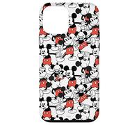 Stampa Disney Mickey Mouse Expressions Custodia per iPhone 12 mini