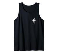 Stampa Faith Over Fear Bibbia Verse Christian Front And Back Canotta