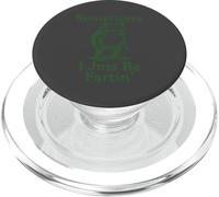 Stampa Fartin Frog Sometimes I Just Be Weird Humor PopSockets PopGrip per MagSafe