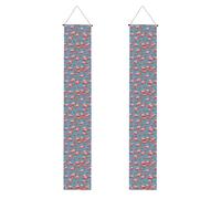 Stampa fenicottero Banner Decor Ambiente festivo Ogni occasione Porta esterna Interna Portico Anteriore Di più