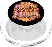 Stampa floreale Pretty Cool Mom per le madri PopSockets PopGrip per MagSafe