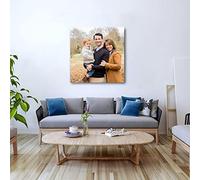 通用 stampa foto su tela personalizzata Personalizza le tue foto su tela quadro Personalizza con la tua foto decorazione della parete della casa (senza cornice) (20x20cm/7.87x7.87in)