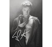 Stampa fotografica di Evan Peters, con autografo, alta qualità, 20 x 30 cm (A4)