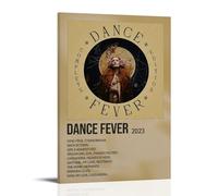 Stampa fotografica su tela, motivo: Dance Fever-Florence e la macchina, decorazione per casa e ufficio, decorazione moderna su tela, decorazione per la famiglia e il bagno, con cornice, stile 30 x 45