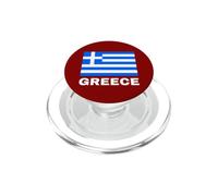 STAMPA FRONTALE Bandiera greca Ellas Hellas Grecia Patriot Hellenic PopSockets PopGrip per MagSafe
