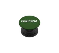 Stampa frontale ufficiale delle forze armate grado caporale PopSockets PopGrip Adesivo