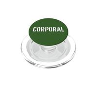 Stampa frontale ufficiale delle forze armate grado caporale PopSockets PopGrip per MagSafe