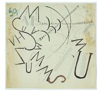 Stampa Giclée su tela di qualità museale Filippo Tommaso Marinetti - Vive la France - 76 x 101 cm | Inchiostri d'archivio su tela in policotone | Perfetta per soggiorno, camera da letto o parete