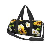 Stampa Girasoli Camomilla, Borsone da viaggio di grande capacità Borsa rotonda Borsa da viaggio sportiva Borsa da viaggio Borsa da fitness