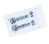 Stampa glitter sulle unghie dei piedi, unghie delle dita dei piedi glitterate, unghie glitterate - 14 pezzi per nail art manicure per nail art estive