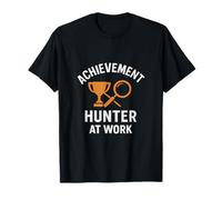 Stampa grafica Achievement Hunter At Work Maglietta