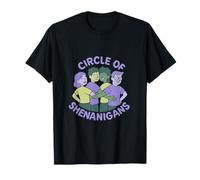 Stampa Grafica Circle of Shenanigans Cartoon Friends Maglietta