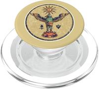 Stampa grafica Egiziana Sun God Ra PopSockets PopGrip per MagSafe