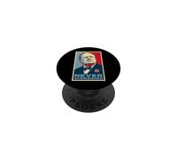 Stampa iconica di Winston Churchill Never Surrender PopSockets PopGrip Adesivo