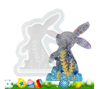 Stampa in silicone a forma di coniglietto,Multiuso, Slegatura Facile, Realizzati a Mano,in Silicone a Forma di Coniglietto | per Compleanni, Matrimoni, Feste, Dessert, Vacanze, Natale, Halloween, Sa