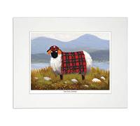 Stampa incorniciata "See Ewe Jimmy" di Thomas Joseph - Sheep Art