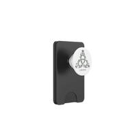 Stampa invecchiata con nodo della Trinità del cardo scozzese PopSockets PopWallet per MagSafe