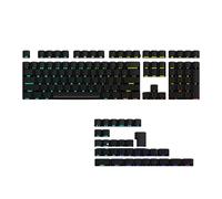Stampa laterale 140-Key Keycap Set Caratterizzato Doppio Shot Con Retroilluminato ed Ergonomico Per Tastiere Meccaniche PBT Keycaps