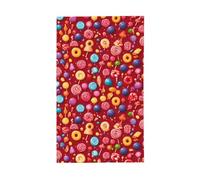 Stampa lecca-lecca bandiera decorativa per esterni, per tutte le stagioni, modello su un solo lato, per cortile, portico, patio