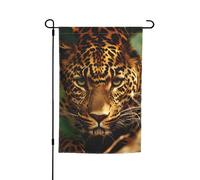 Stampa leopardata 30,5 x 45,7 cm portico tutte le stagioni bandiere all'aperto decorazione cortile bandiera cortile decorazione