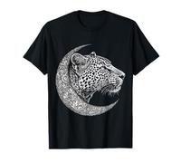 Stampa leopardata con motivo leopardato per amanti degli animali Maglietta