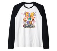 Stampa Leopardata Cristiana alla Moda His Way Is Better Maglia con Maniche Raglan