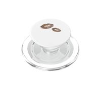 Stampa leopardata Labbra Graphic Bold Cheetah Bocca Bacio Donna PopSockets PopGrip per MagSafe