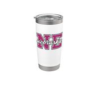 Stampa leopardata vintage del New England Game-Day Bicchiere termico in acciaio inox doppia parete