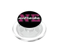 Stampa leopardata vintage del New England Game-Day PopSockets PopGrip per MagSafe