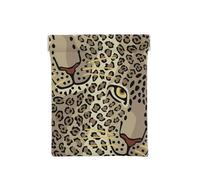 Stampa leopardo animale, Spremere il portafoglio superiore da donna Borsa portaoggetti Piccola portamonete Portamonete