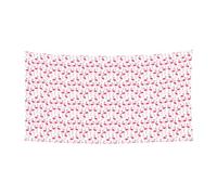 Stampa motivo fenicottero rosa Banner di Halloween perfetto per Halloween Natale design su un lato forniture per decorazioni per feste