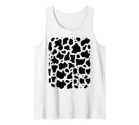 Stampa Mucca Costume Mucca Modello Camicia Mucche Camicia Halloween Canotta