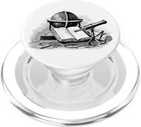 Stampa natura morta guanto e telescopio PopSockets PopGrip per MagSafe