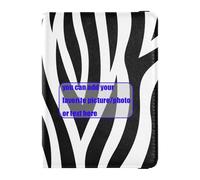 Stampa Nero Bianco Personalizza Passaporto in Pelle e Vaccino Card Portafoglio Combo Documenti di Viaggio Organizzatore Protector Passaporto Cover Holder Portafoglio Custodia Leggero, stampa nero