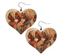 Stampa Orecchini Africa Ethnic Pottery Waterdrop Di Orecchino Confortevoli Teardrop Orecchini Per Festa Della Mamma Festa Bambina