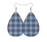 Stampa Orecchini Buffalo Plaid Waterdrop Di Orecchino Confortevoli Teardrop Orecchini Per Decorazioni Vacanze Festa Della Mamma