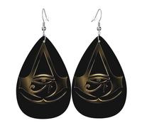 Stampa Orecchini Egyptian Eyes Goddess Art Ciondolo Orecchio Confortevoli Teardrop Orecchini Per Bambina Vacanze Festa