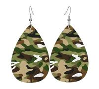 Stampa Orecchini Pendenti Donna Abstract Camouflage Orecchino Da Donna Confortevoli Teardrop Orecchini Per Bambina Decorazioni Compleanno
