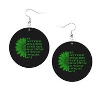 Stampa Orecchini Pendenti Donna Non-Hodgkin's Lymphoma Awareness Orecchino da Donna Confortevoli Orecchini Pendenti per Decorazioni Bambina Compleanno